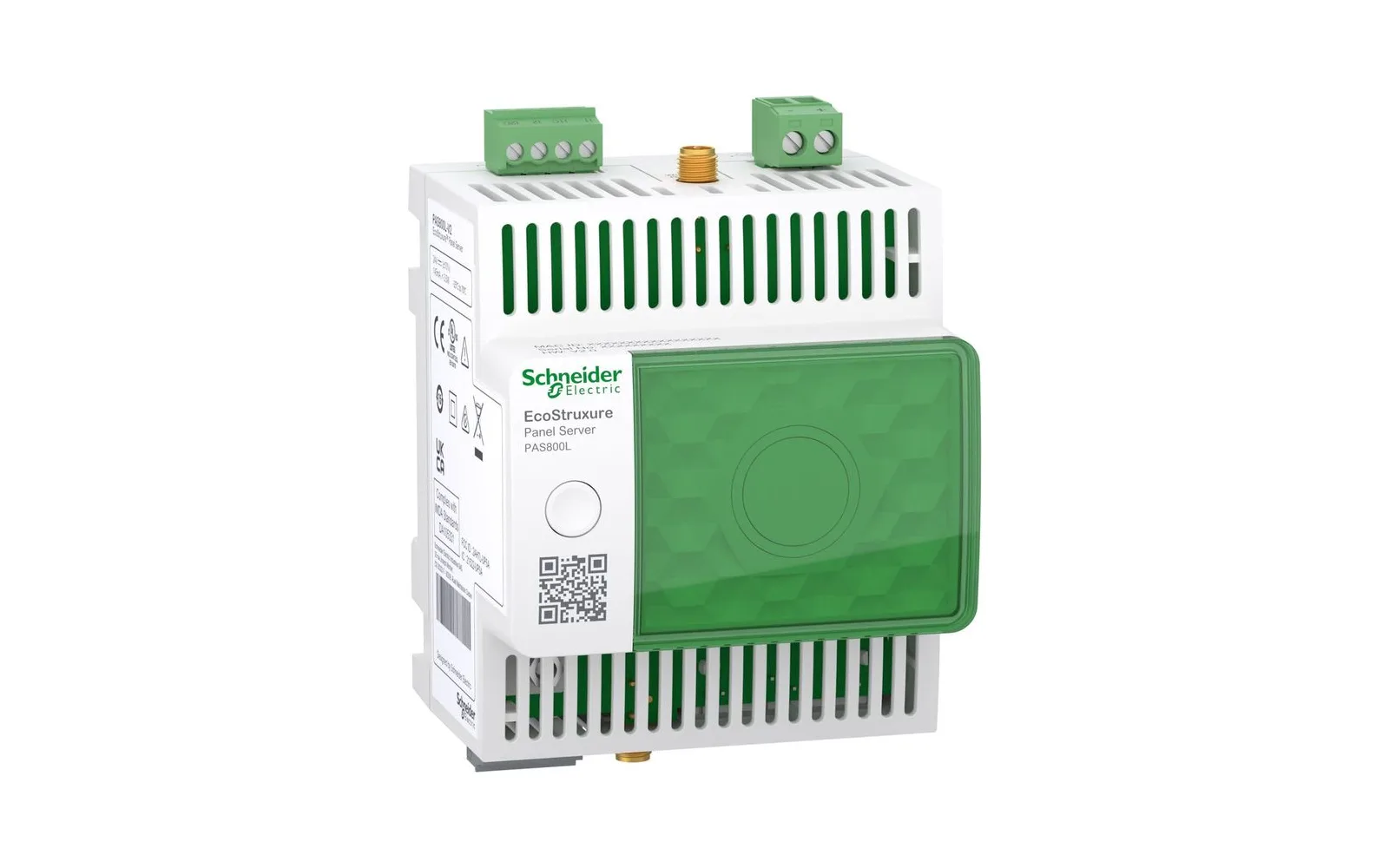 La gamme EcoStruxure Panel Server, à monter sur rail DIN dans le tableau électrique